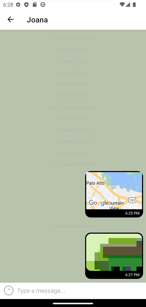 Added location and photo from camera